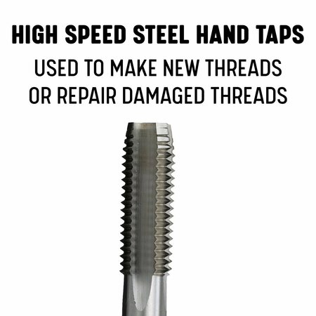 Drill America #6-48 UNS HSS Plug Tap and 2.90mm HSS Drill Bit Kit POUFS6-48